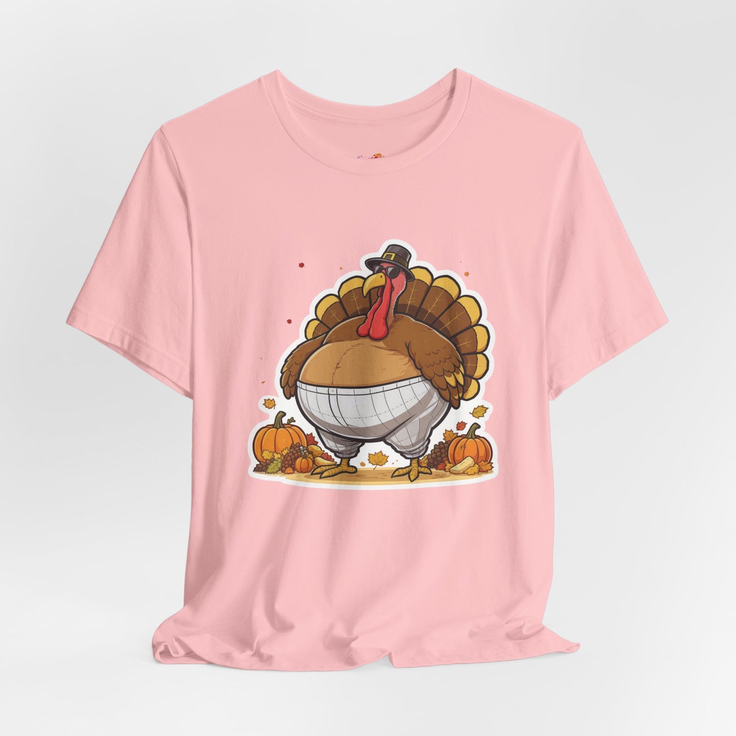 Gobble ‘Til You Wobble Tee – Funny Thanksgiving Turkey Shirt
