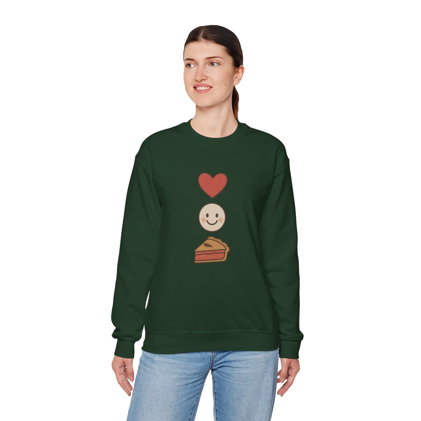 Thankful, Grateful, Stuffed Sweatshirt – Cozy Modern Thanksgiving Sweater