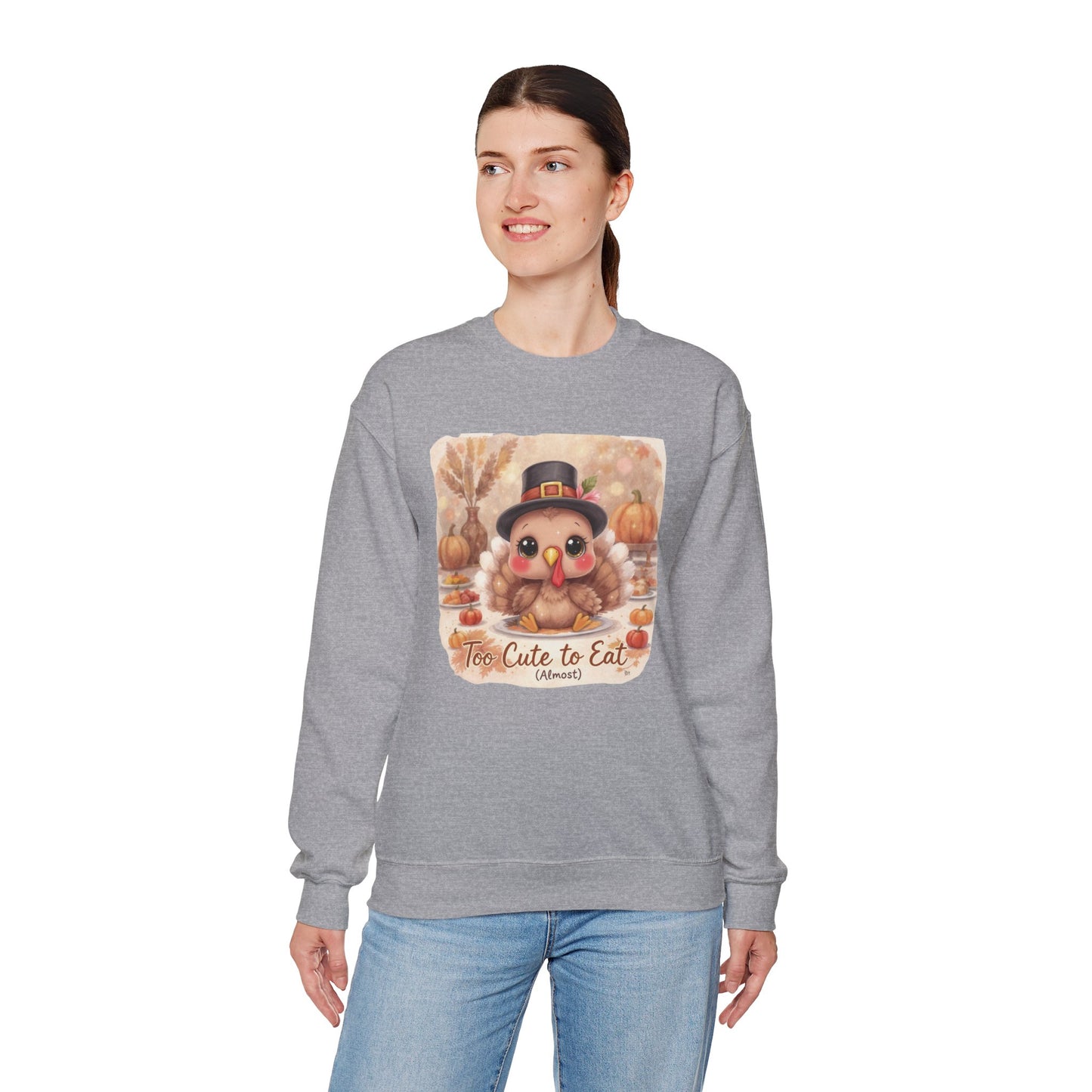 Too Cute to Eat (Almost) Toddler & Kids Thanksgiving Tee