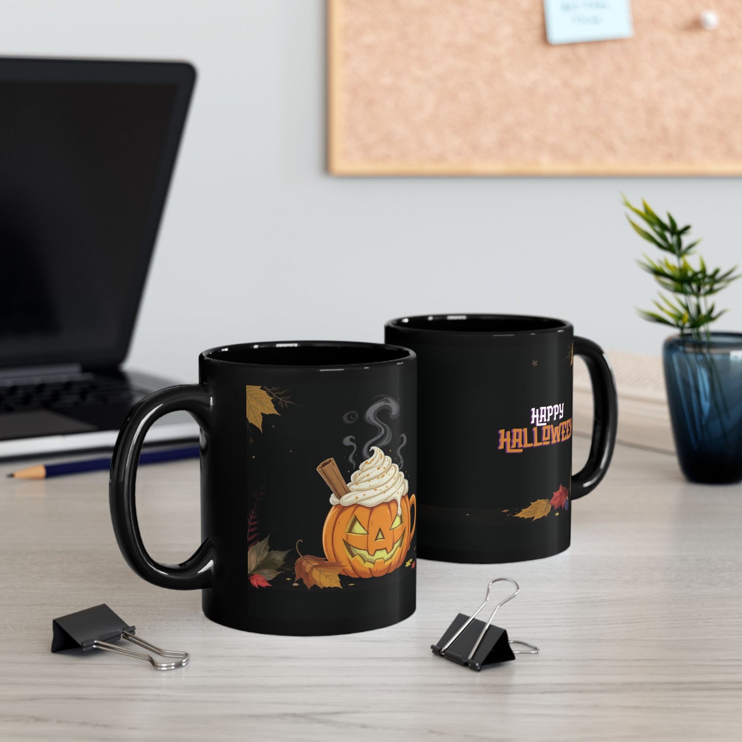 Haunted Pumpkin Latte Mug