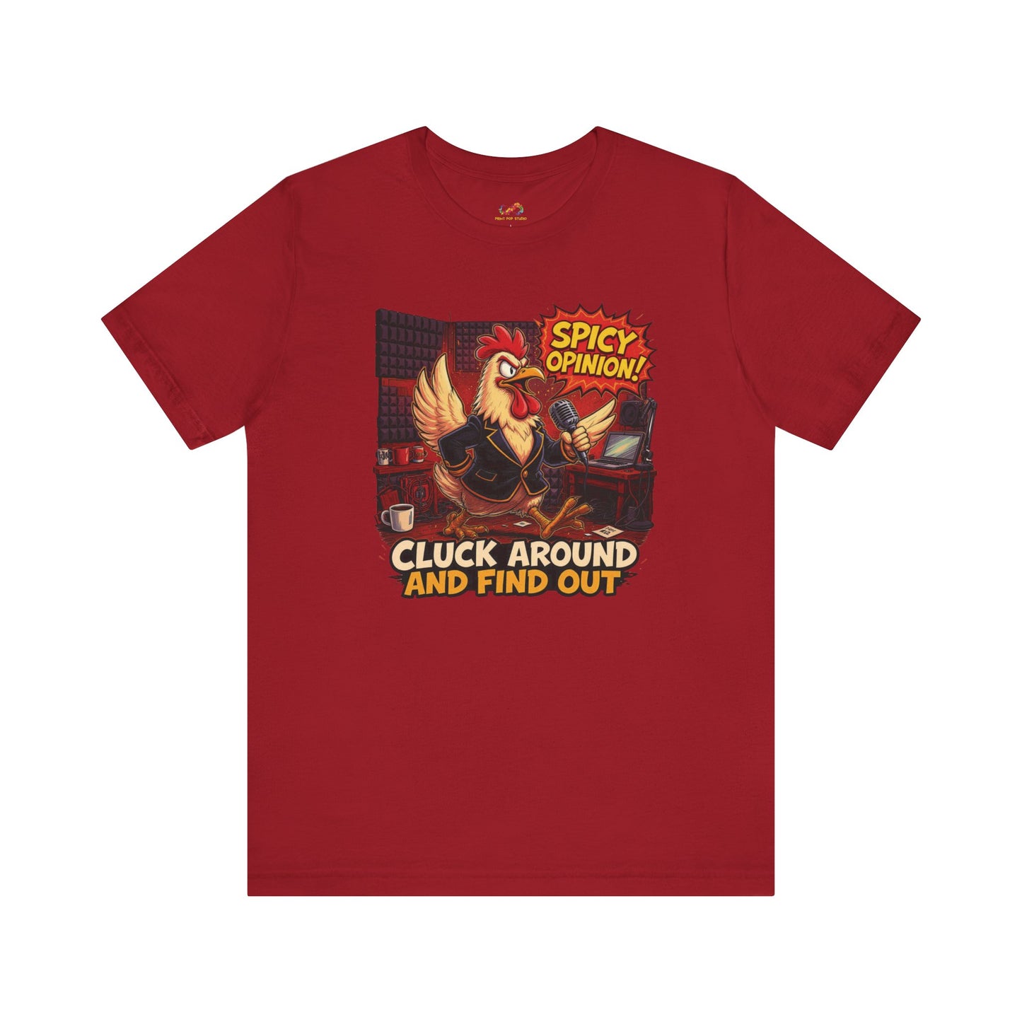 Hot Take Hen – Podcast Powerhouse Tee