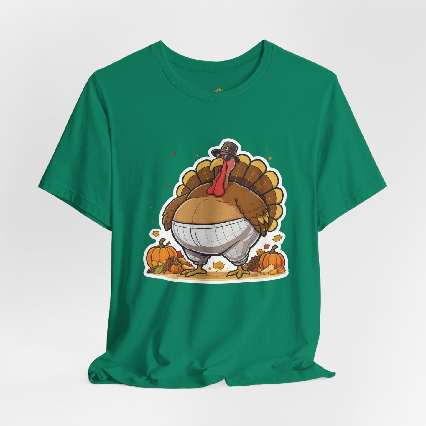 Gobble ‘Til You Wobble Tee – Funny Thanksgiving Turkey Shirt