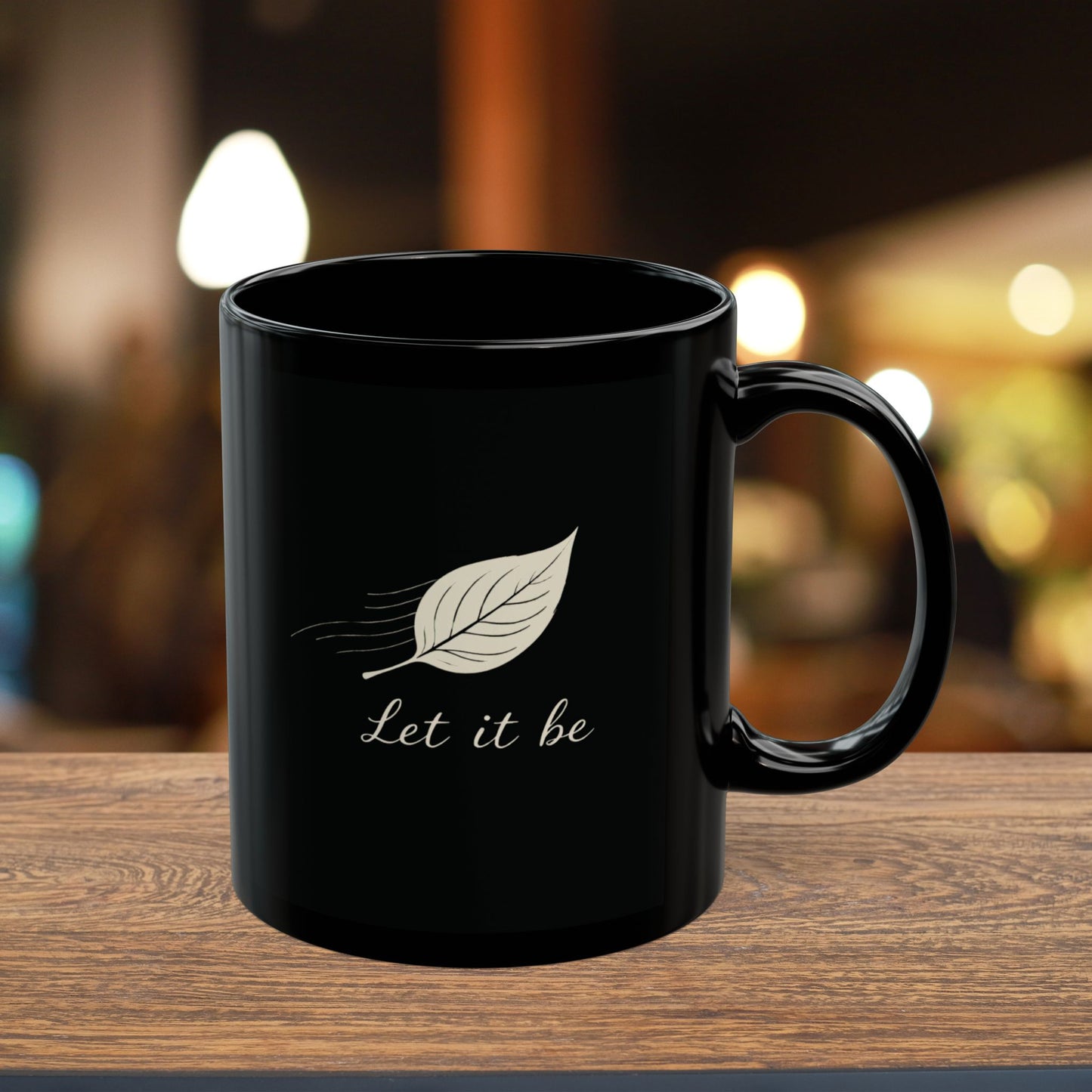 Let It Be – Serene Sage Green Minimalist Mug