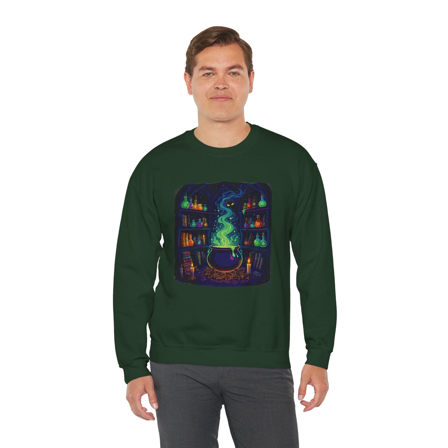 Potion Parlour Sweatshirt – Enchanted Witch Apothecary Pullover