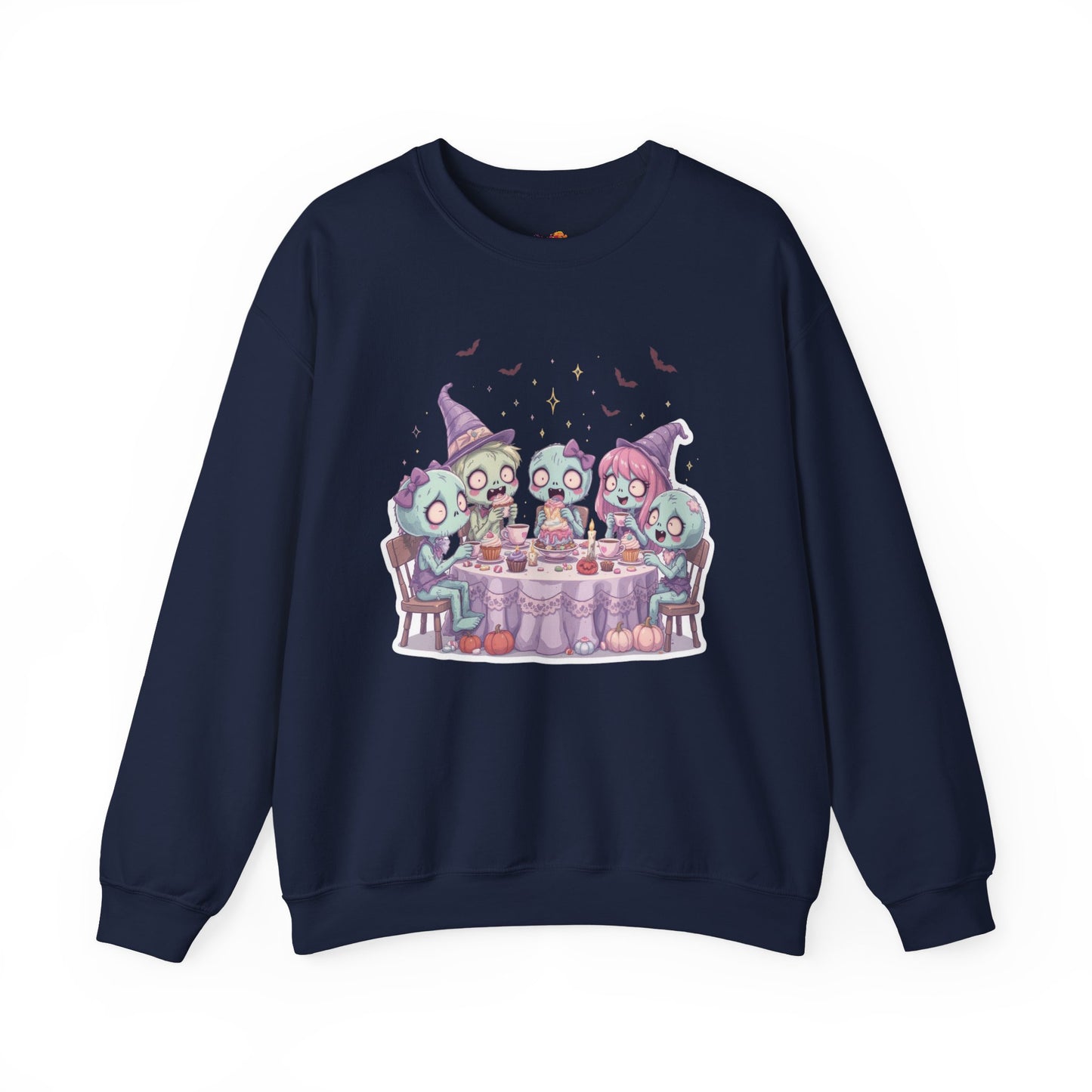 Undead but Sweet Sweatshirt – Pastel Zombie Halloween Cozy