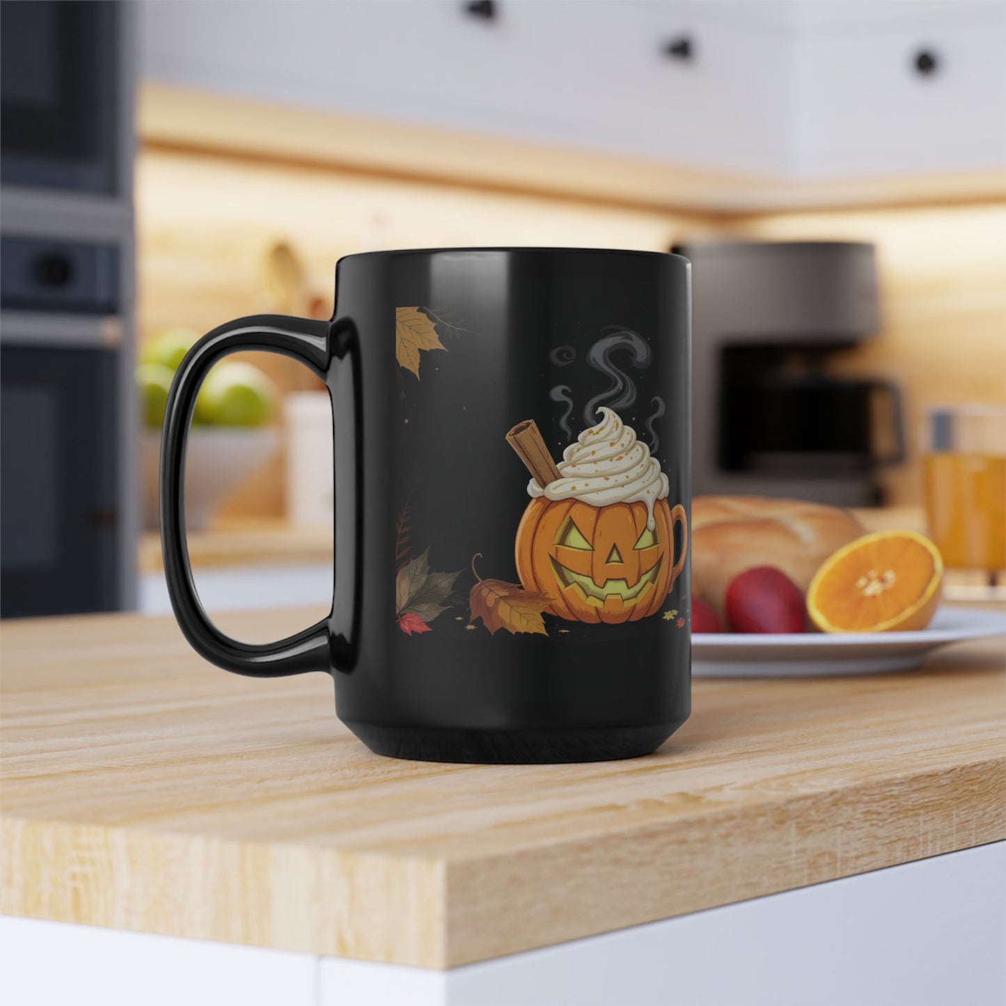 Haunted Pumpkin Latte Mug