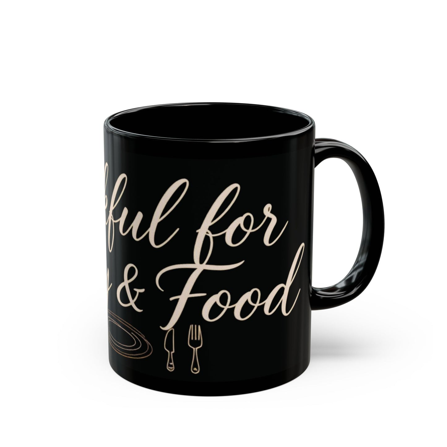 Thankful for Family & Food Mug