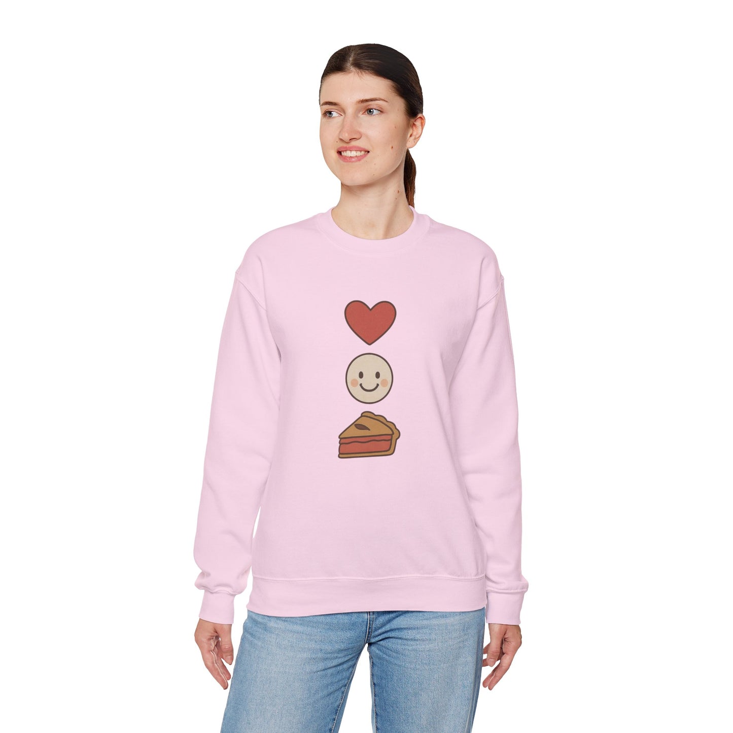 Thankful, Grateful, Stuffed Sweatshirt – Cozy Modern Thanksgiving Sweater
