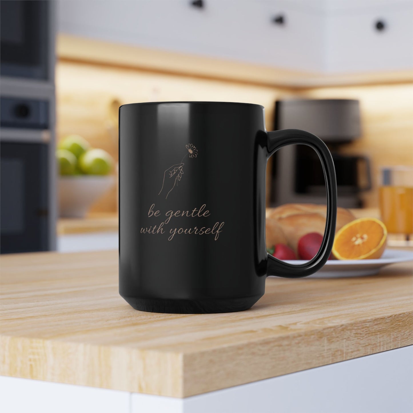 Be Gentle With Yourself – Minimalist Mindfulness Mug