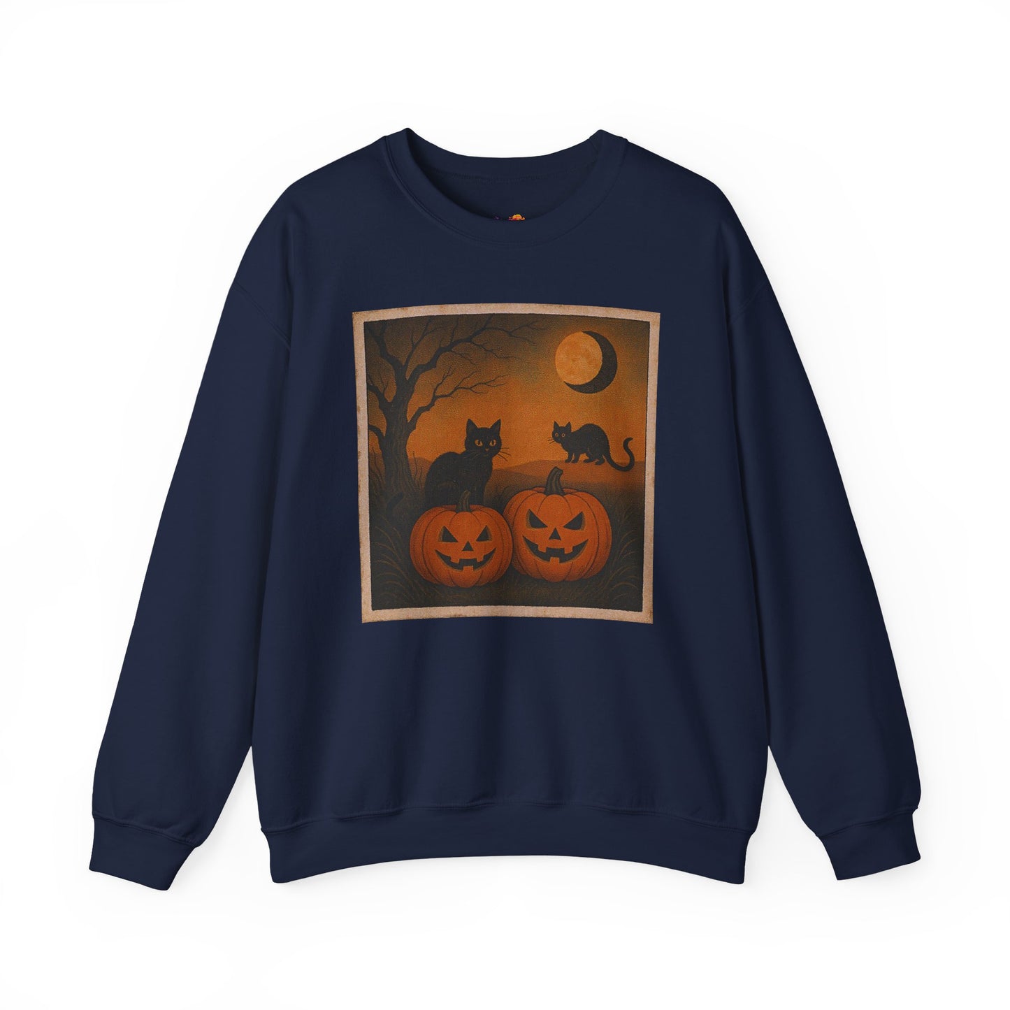 Pumpkins & Postcards Sweatshirt – Vintage Halloween Pullover