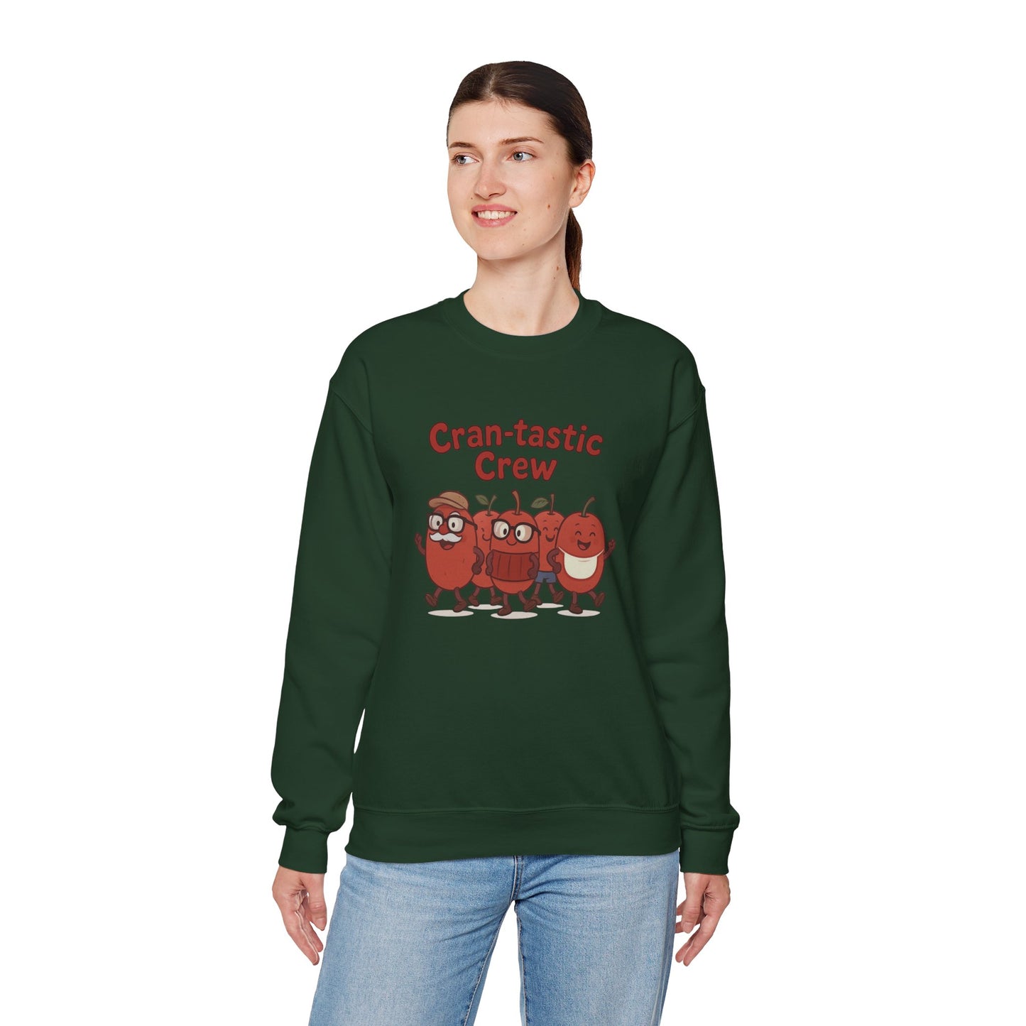 Cran-tastic Crew Sweatshirt – Fun & Festive Thanksgiving Cranberry Dance