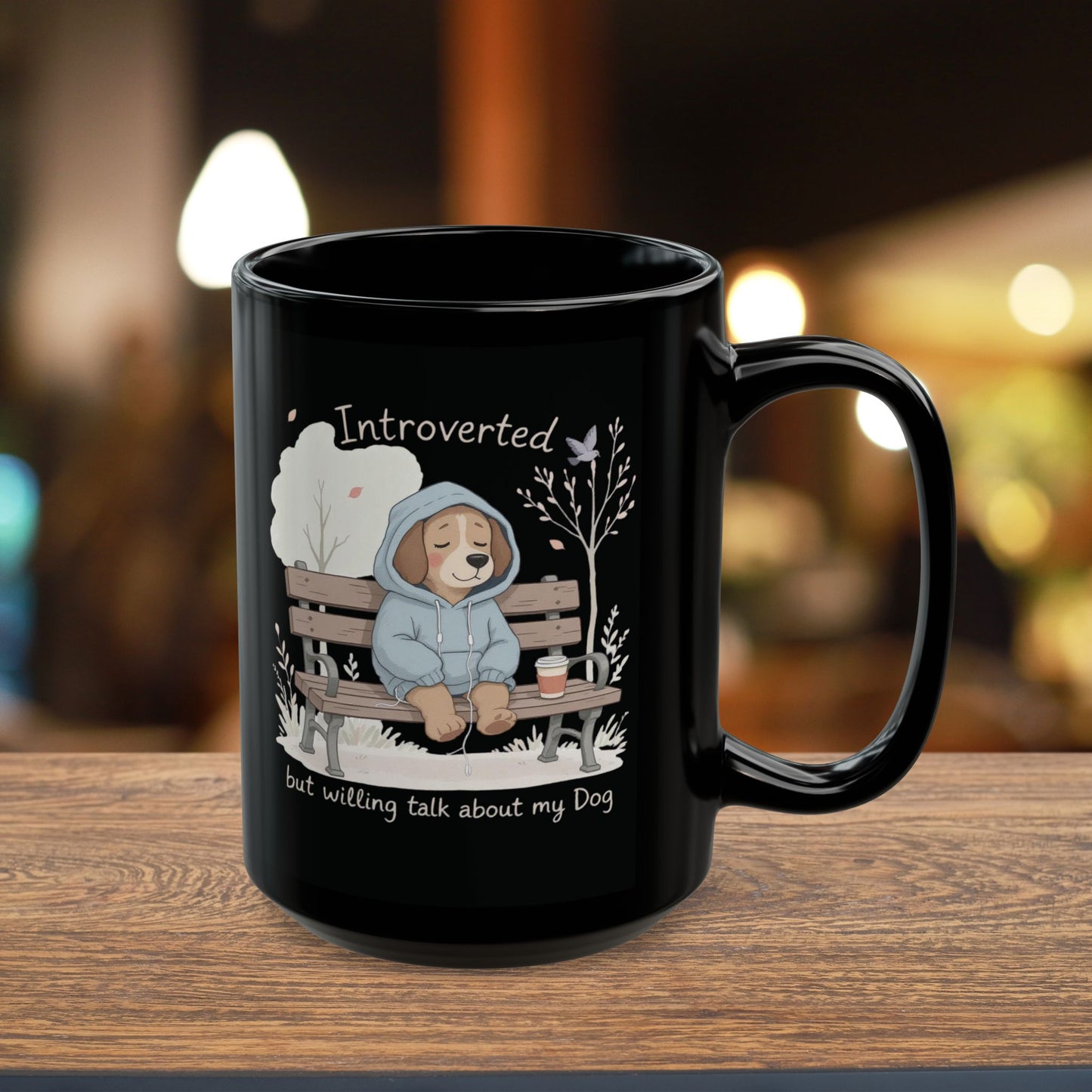 Introverted but Willing to Talk About My Dog — Indie Pup Mug