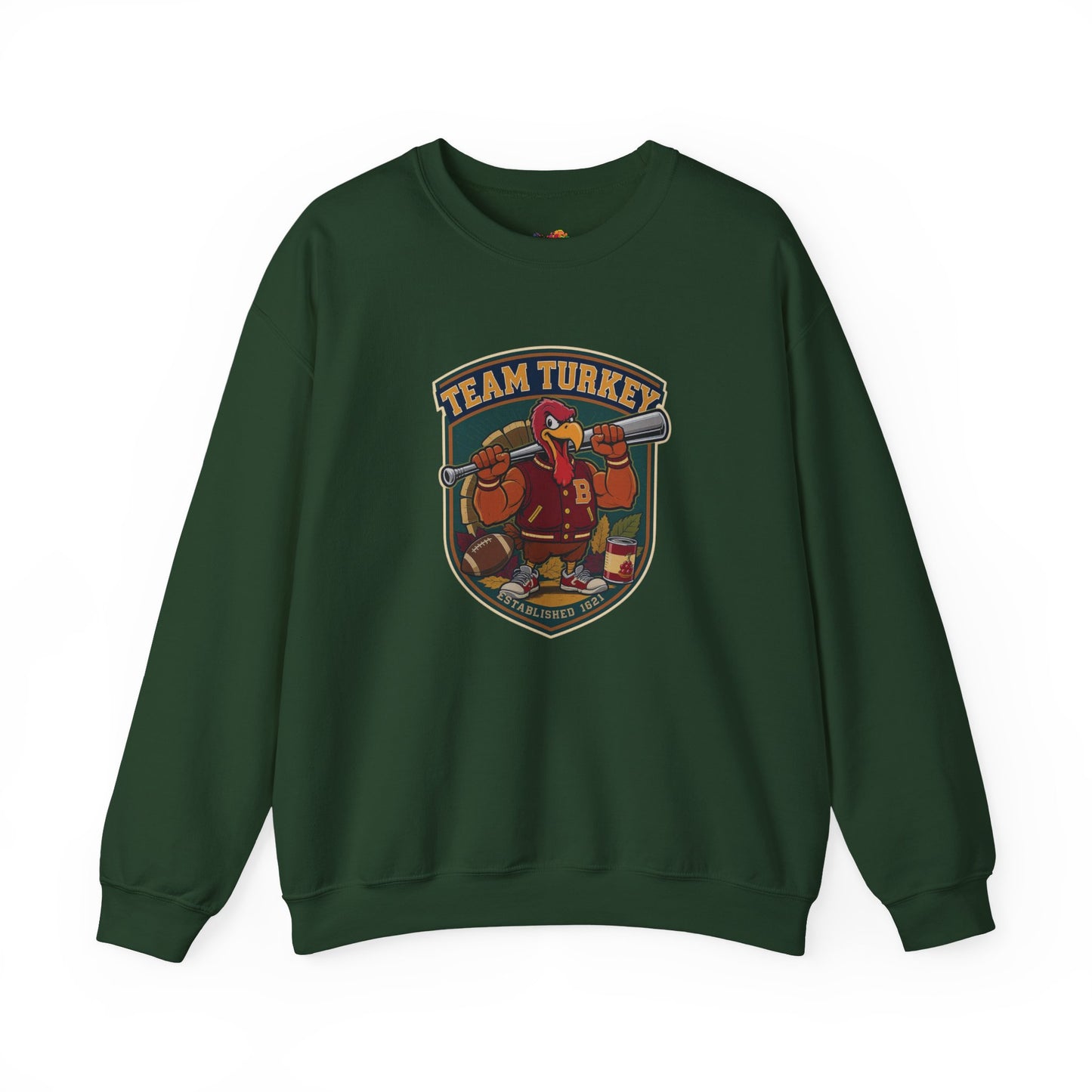 Team Turkey Sweatshirt – Varsity Thanksgiving Edition