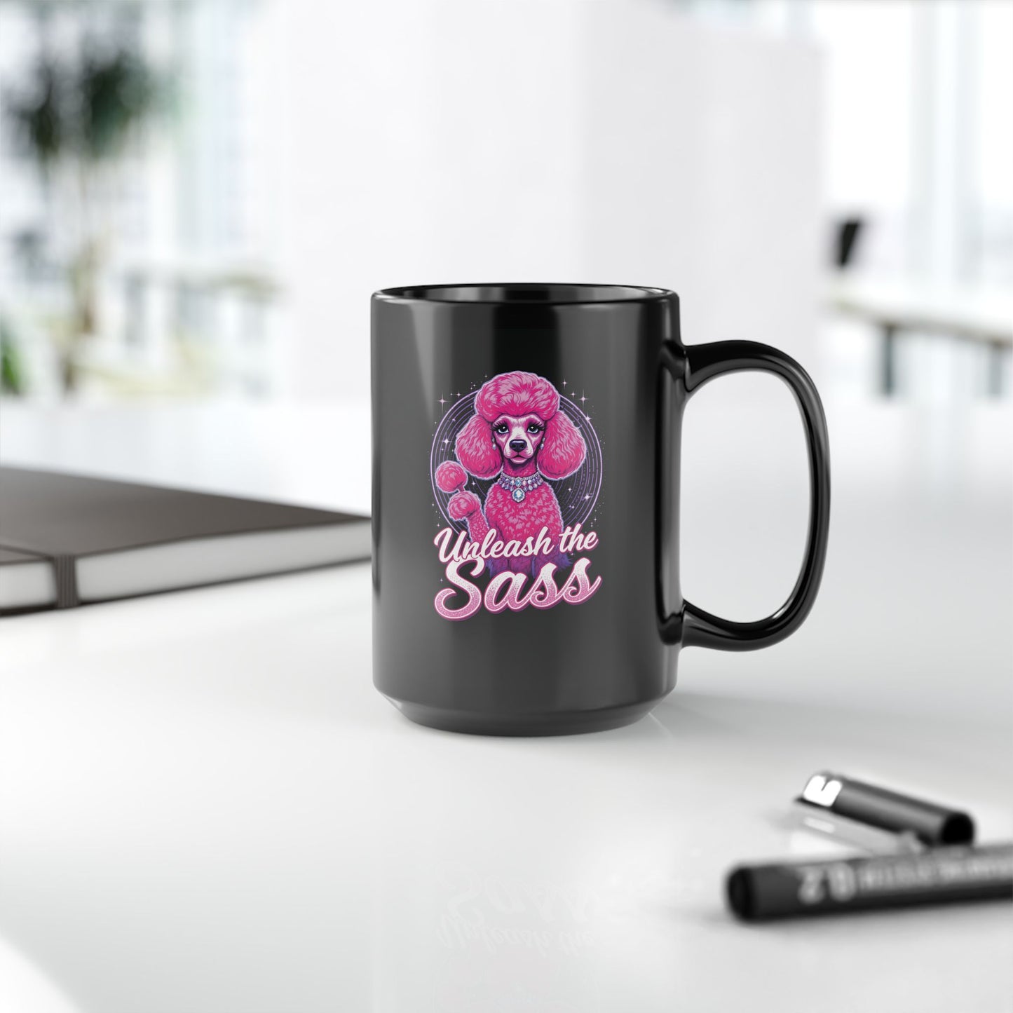 Unleash the Sass Poodle Mug