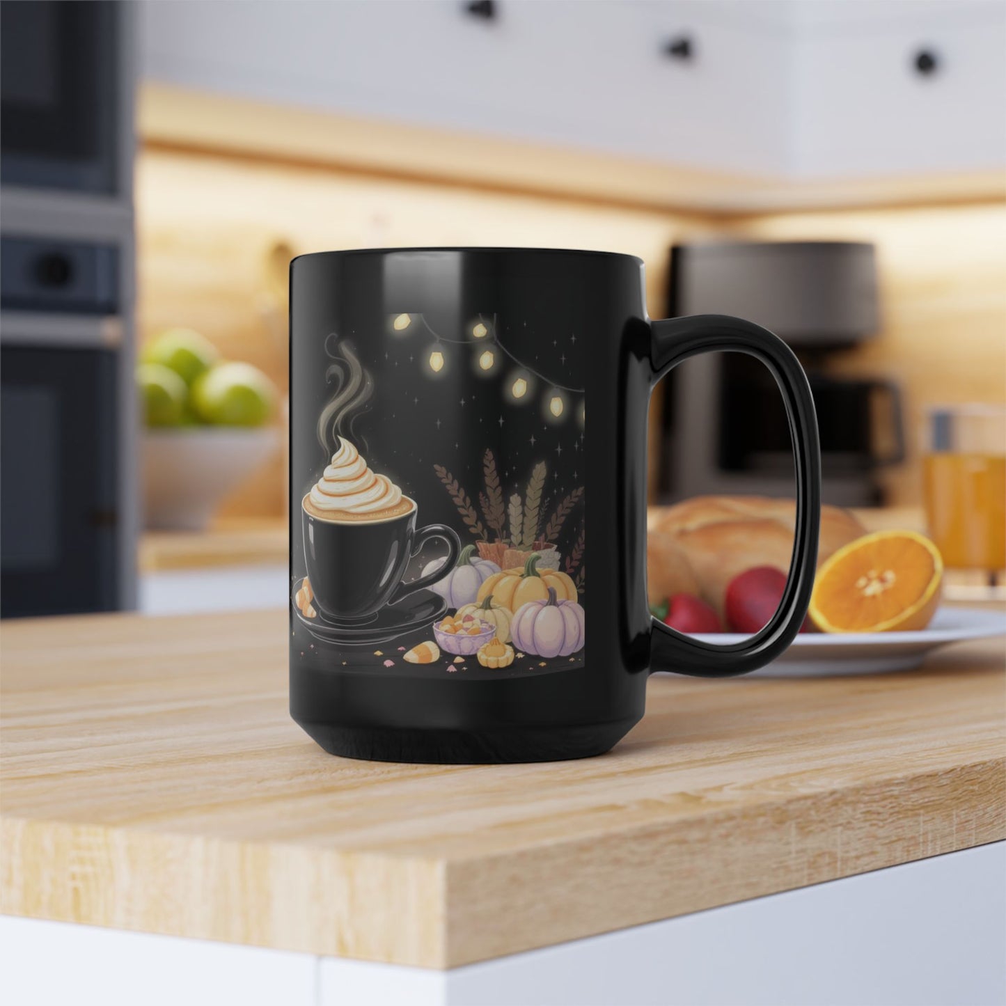Candy Corn Cappuccino Mug