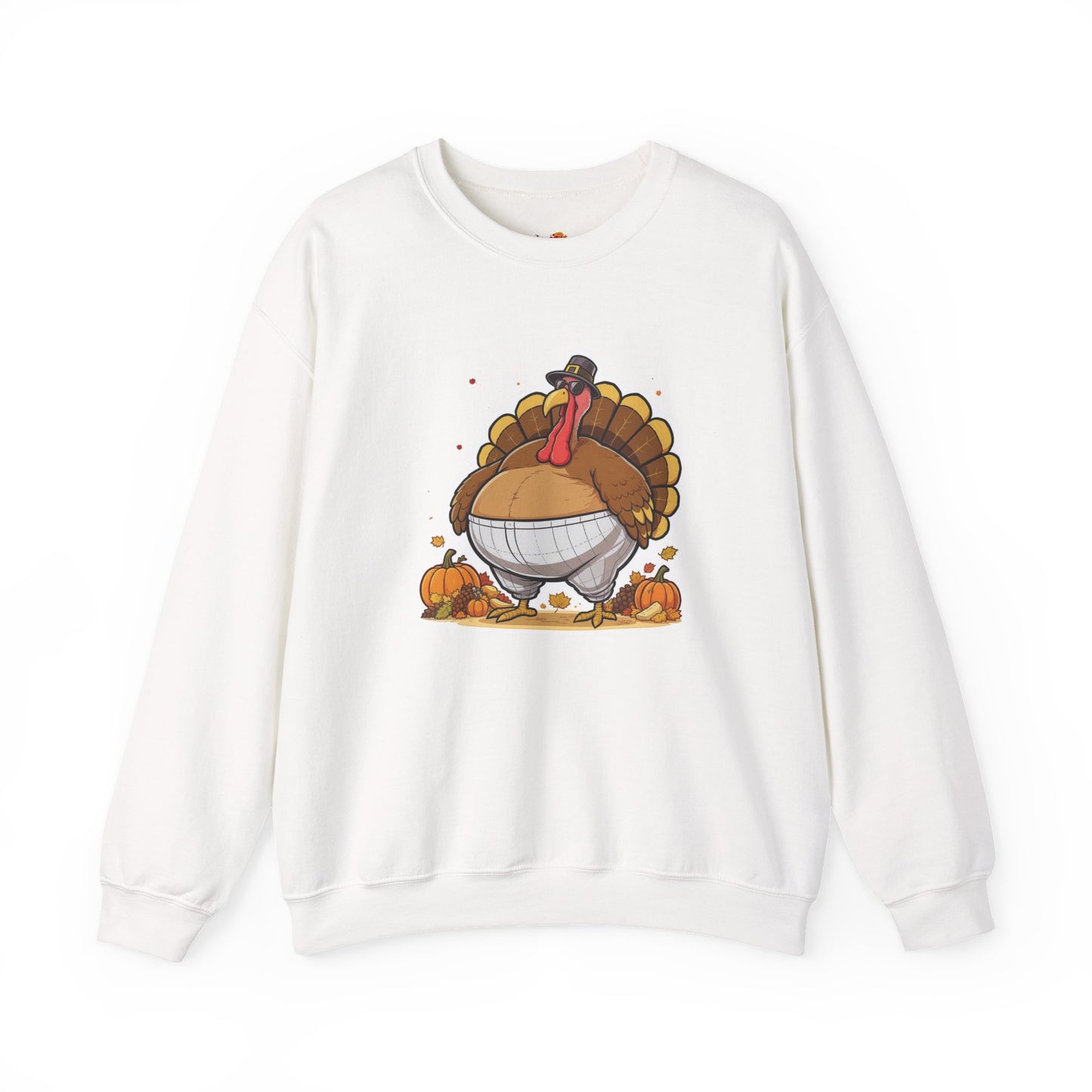 Gobble ‘Til You Wobble Sweatshirt – Funny Thanksgiving Turkey Sweater