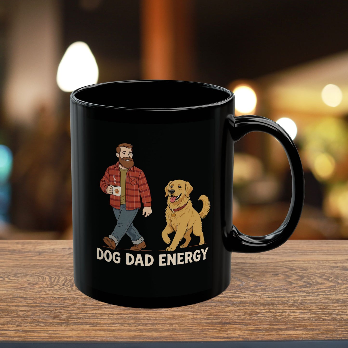 Dog Dad Energy Mug