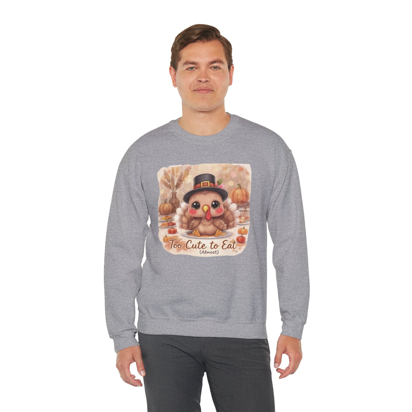 Too Cute to Eat (Almost) Toddler & Kids Thanksgiving Tee