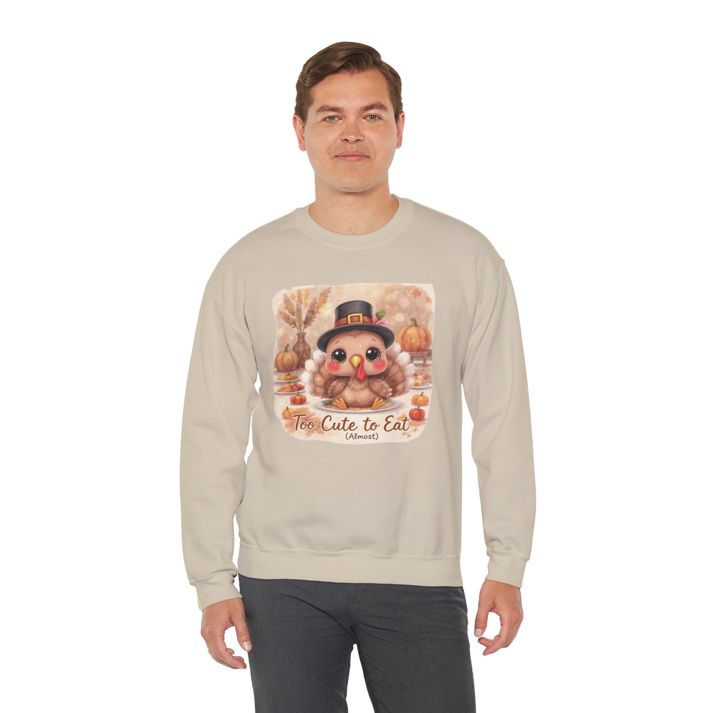 Too Cute to Eat (Almost) Toddler & Kids Thanksgiving Tee