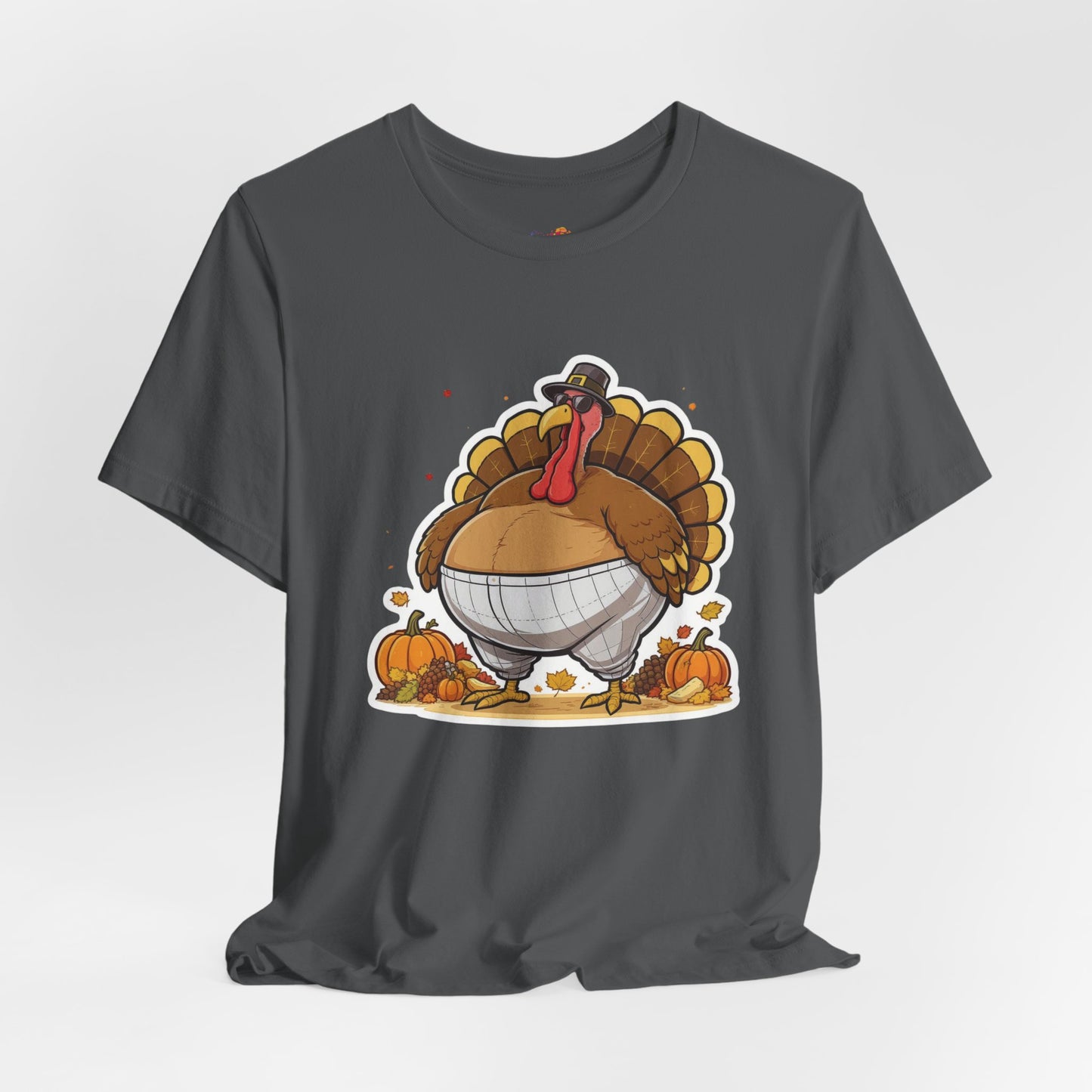 Gobble ‘Til You Wobble Tee – Funny Thanksgiving Turkey Shirt