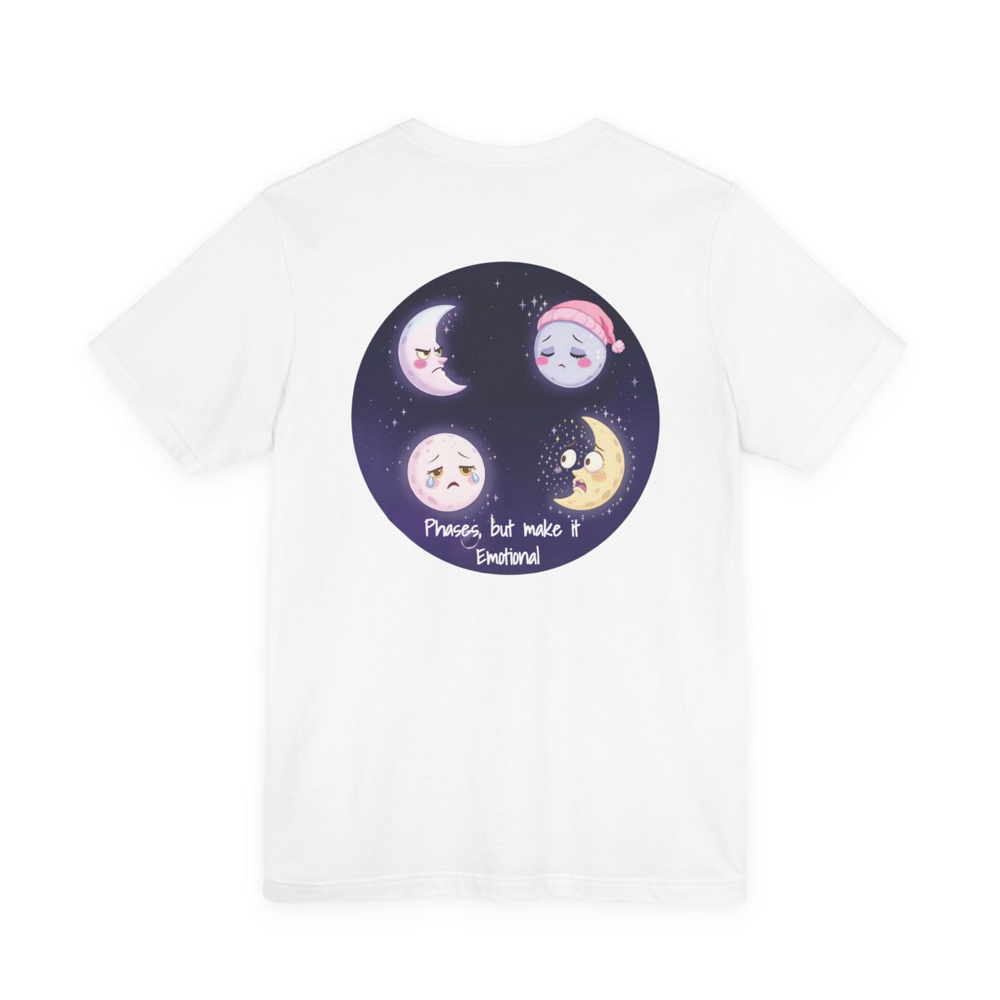 Whimsical Moon Characters Tee