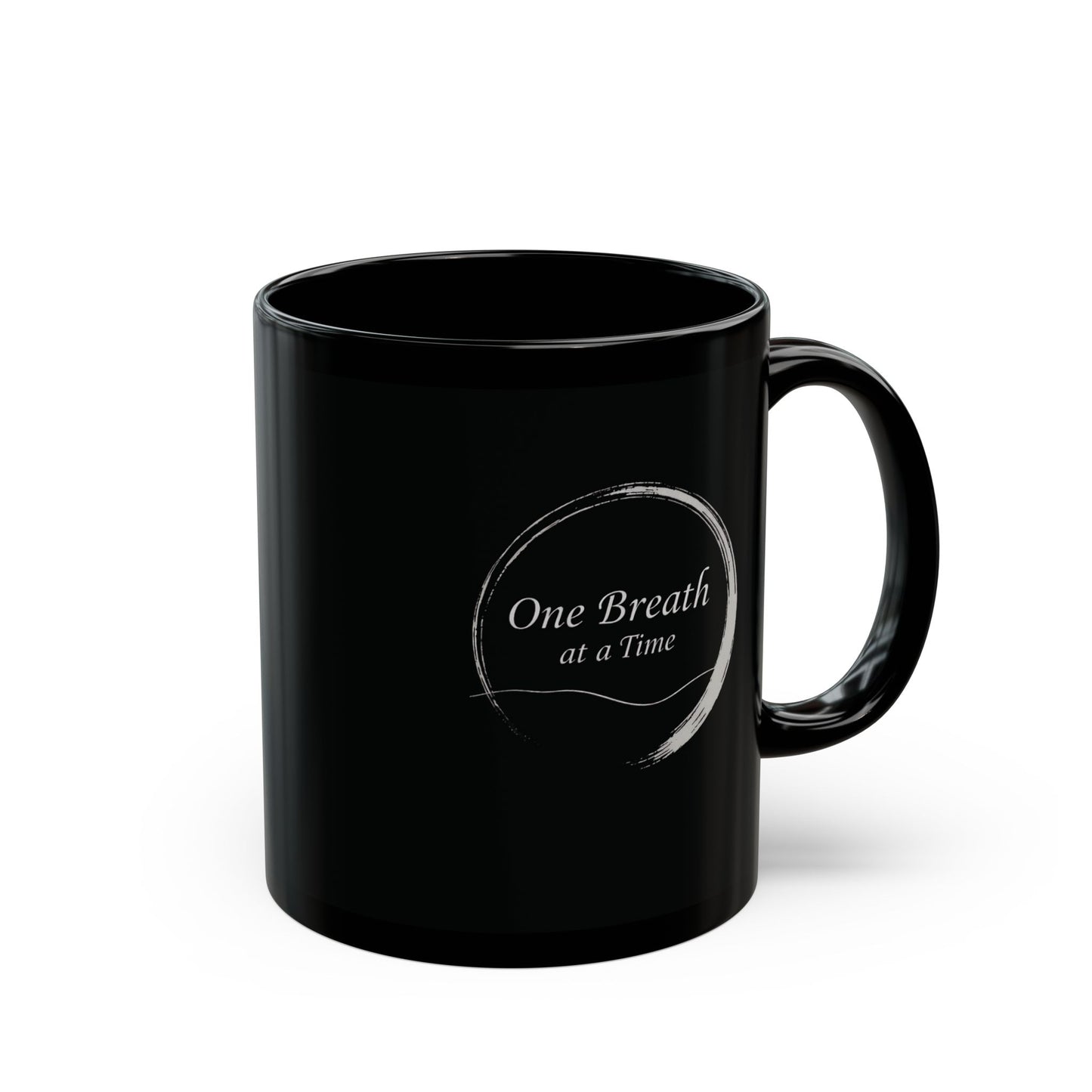 One Breath at a Time Minimalist Mug