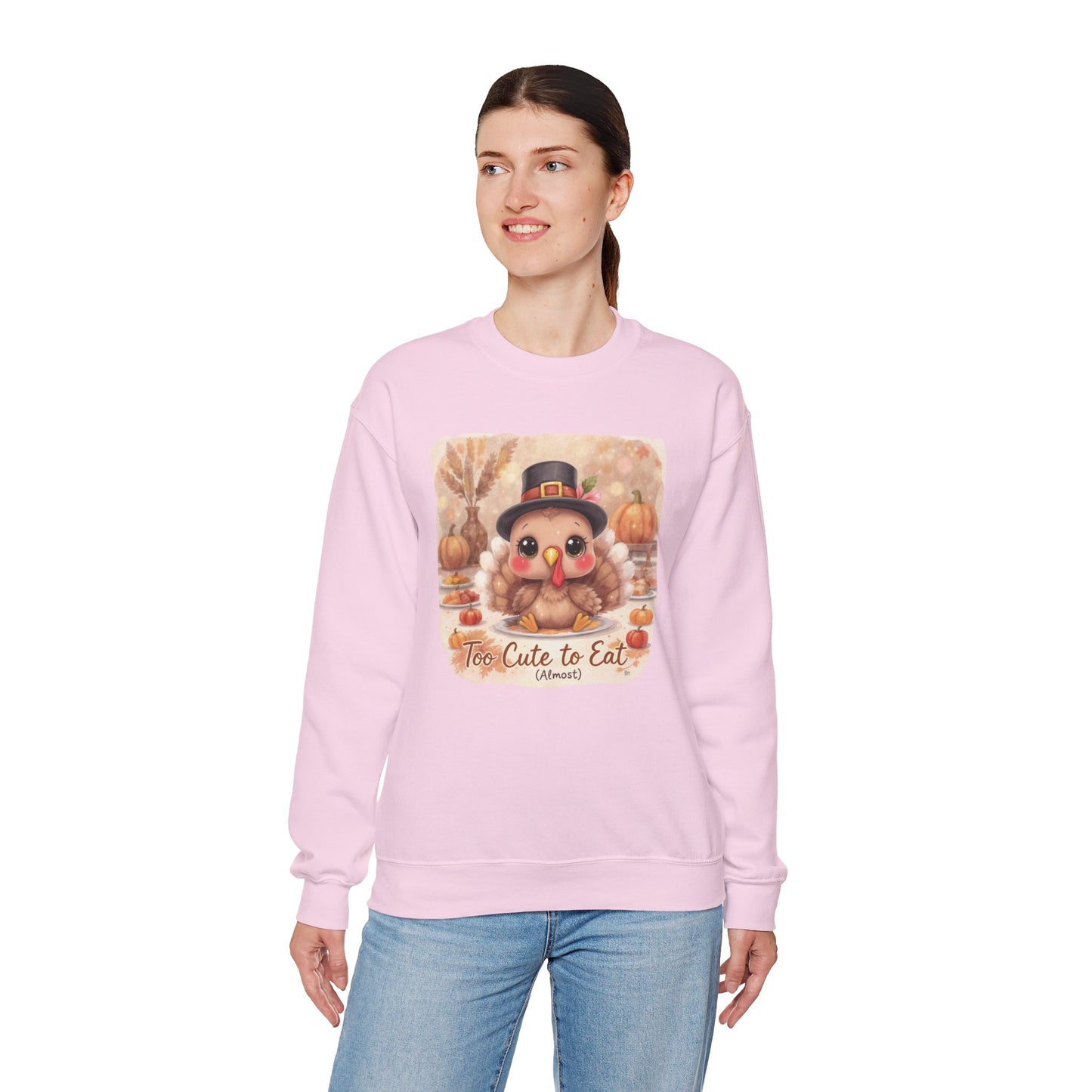 Too Cute to Eat (Almost) Toddler & Kids Thanksgiving Tee
