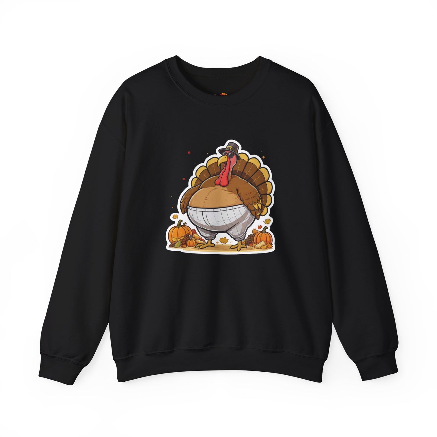 Gobble ‘Til You Wobble Sweatshirt – Funny Thanksgiving Turkey Sweater
