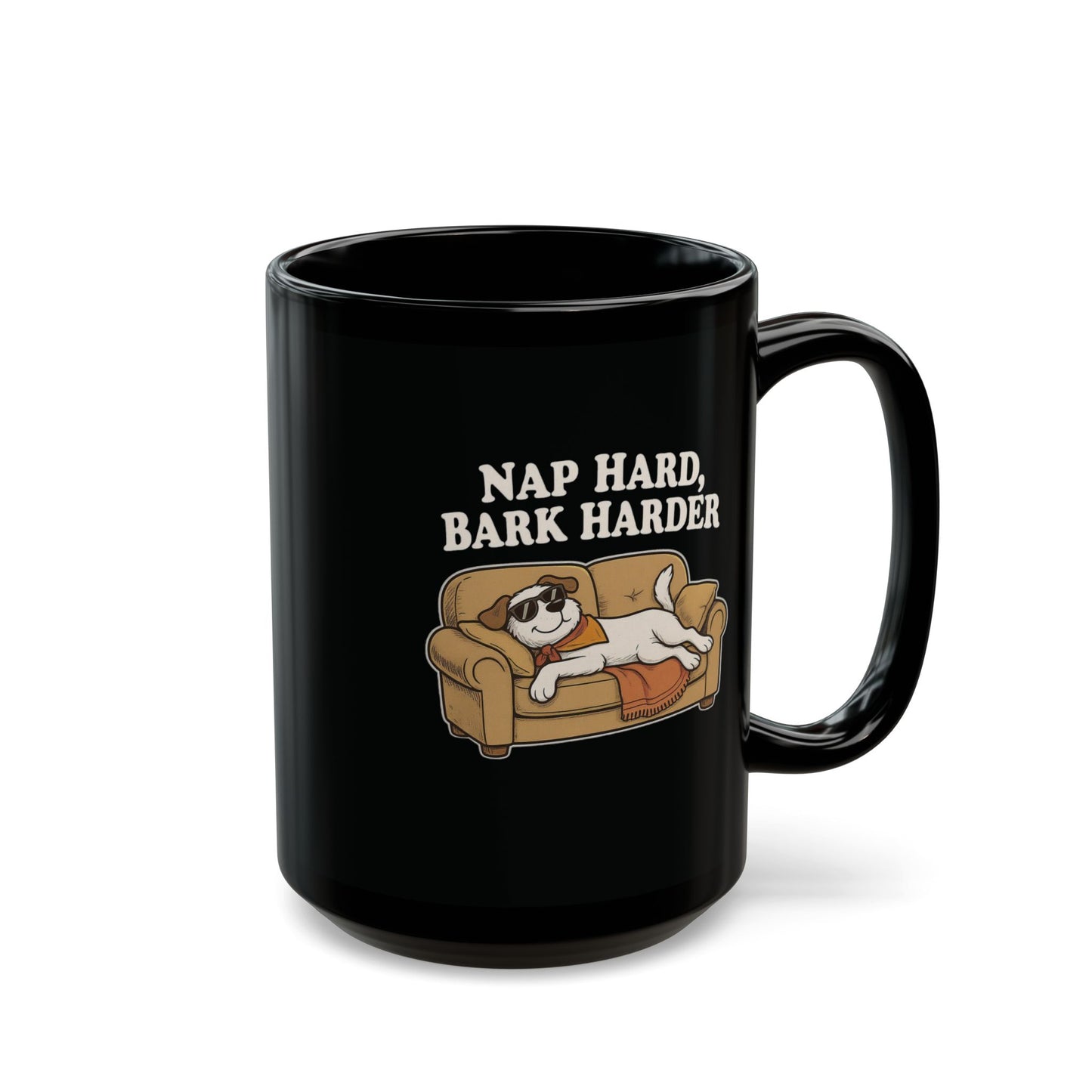 Nap Hard, Bark Harder Mug