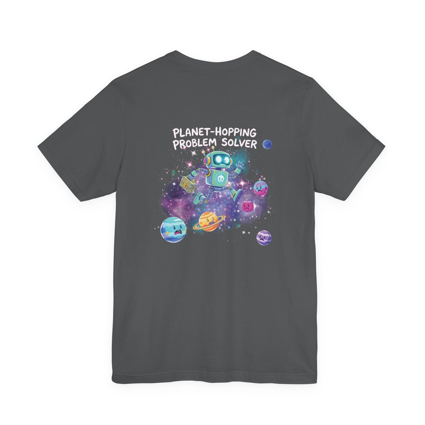 Planet-Hopping Problem Solver Tee
