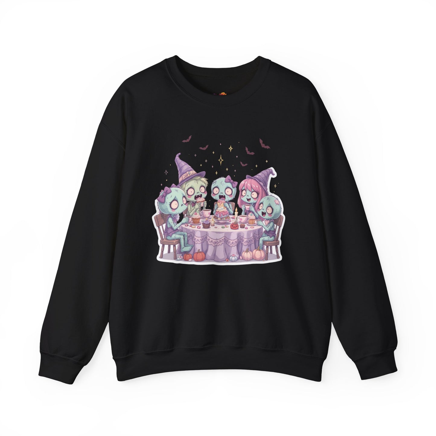 Undead but Sweet Sweatshirt – Pastel Zombie Halloween Cozy