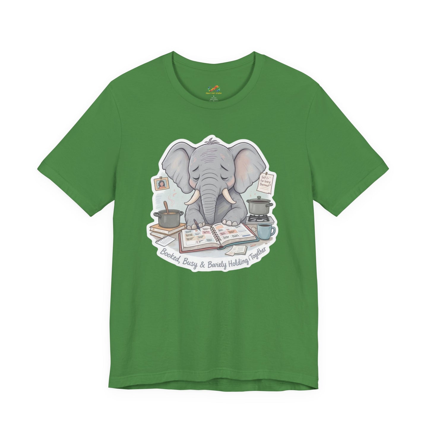 Emotionally Booked Elephant Tee