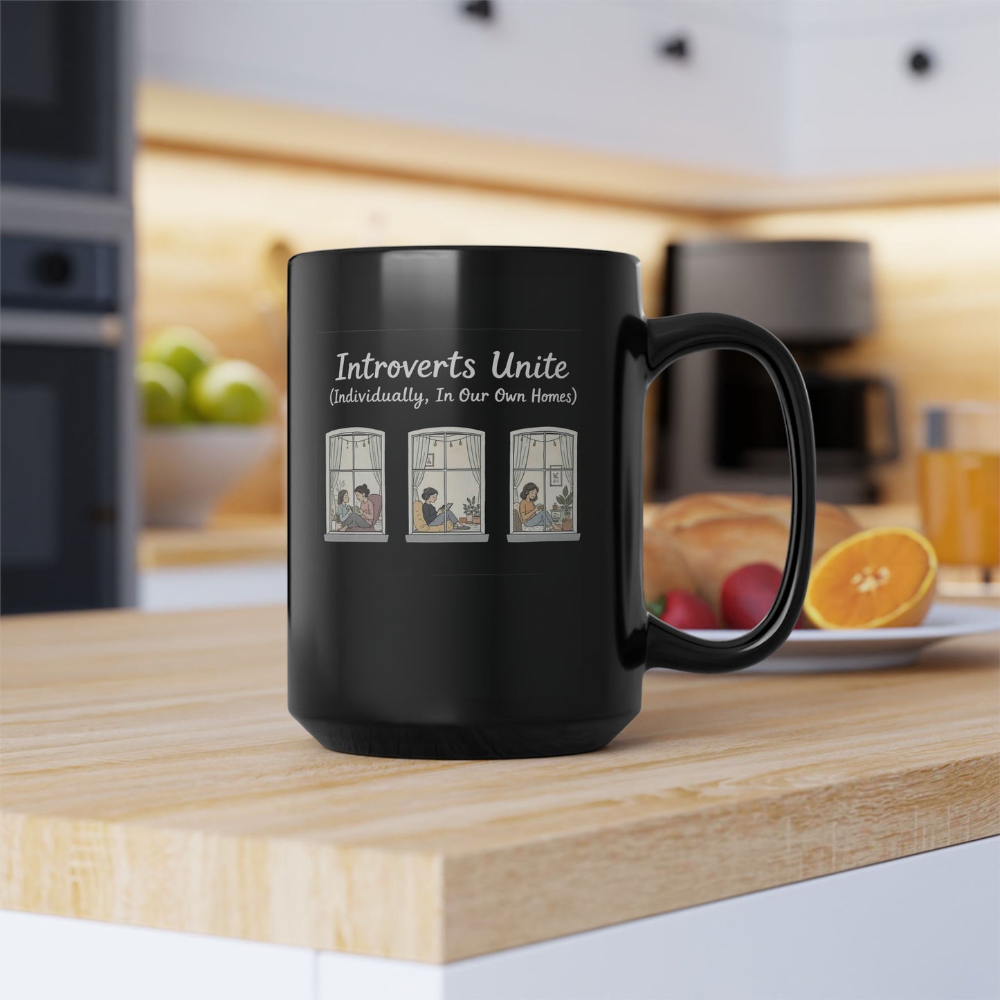 Introverts Unite (Individually) Mug