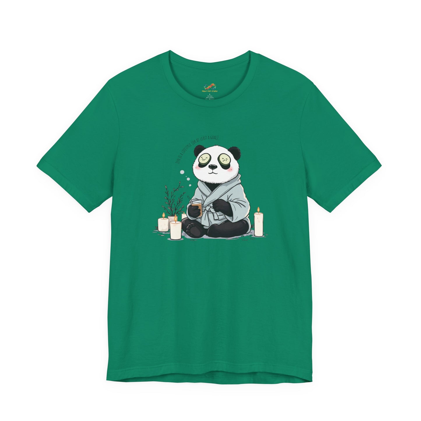 Self-Care Panda Tee