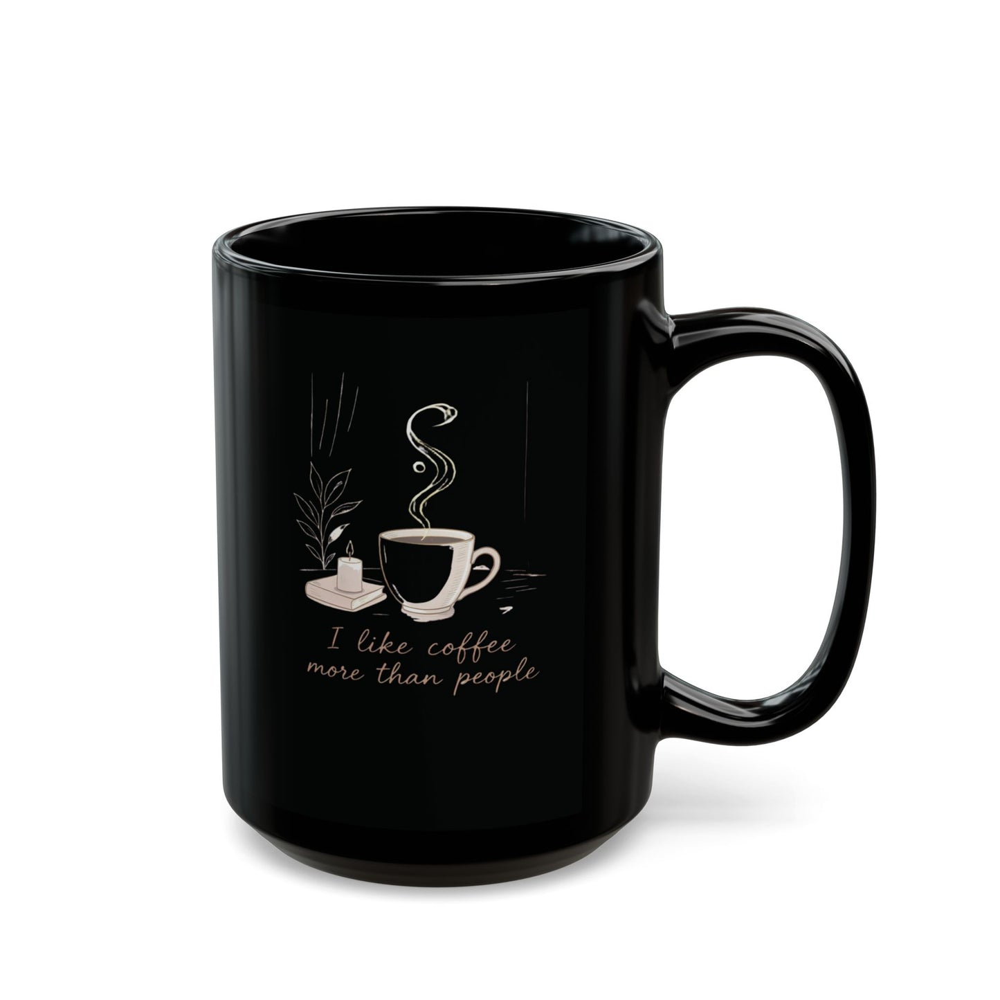 I Like Coffee More Than People Mug