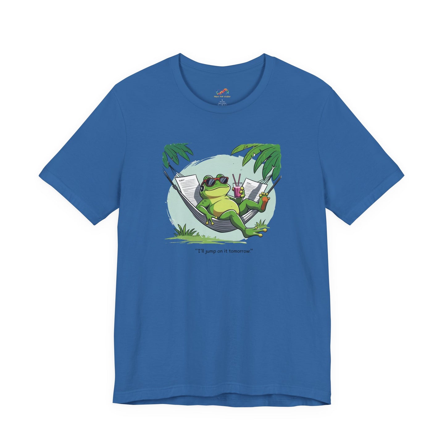 Procrastination Frog Tee