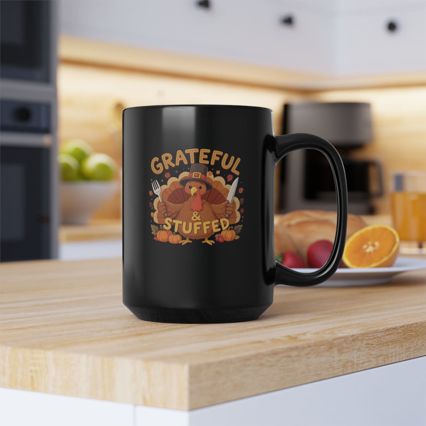 Grateful & Stuffed Mug