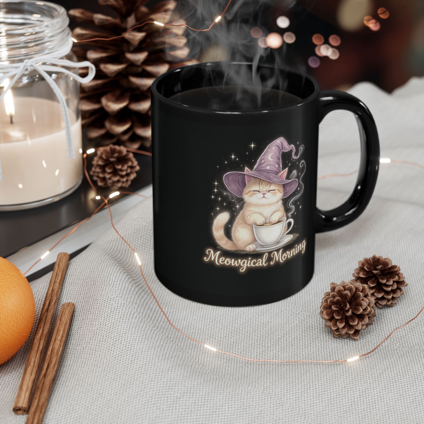 Meowgical Morning Mug