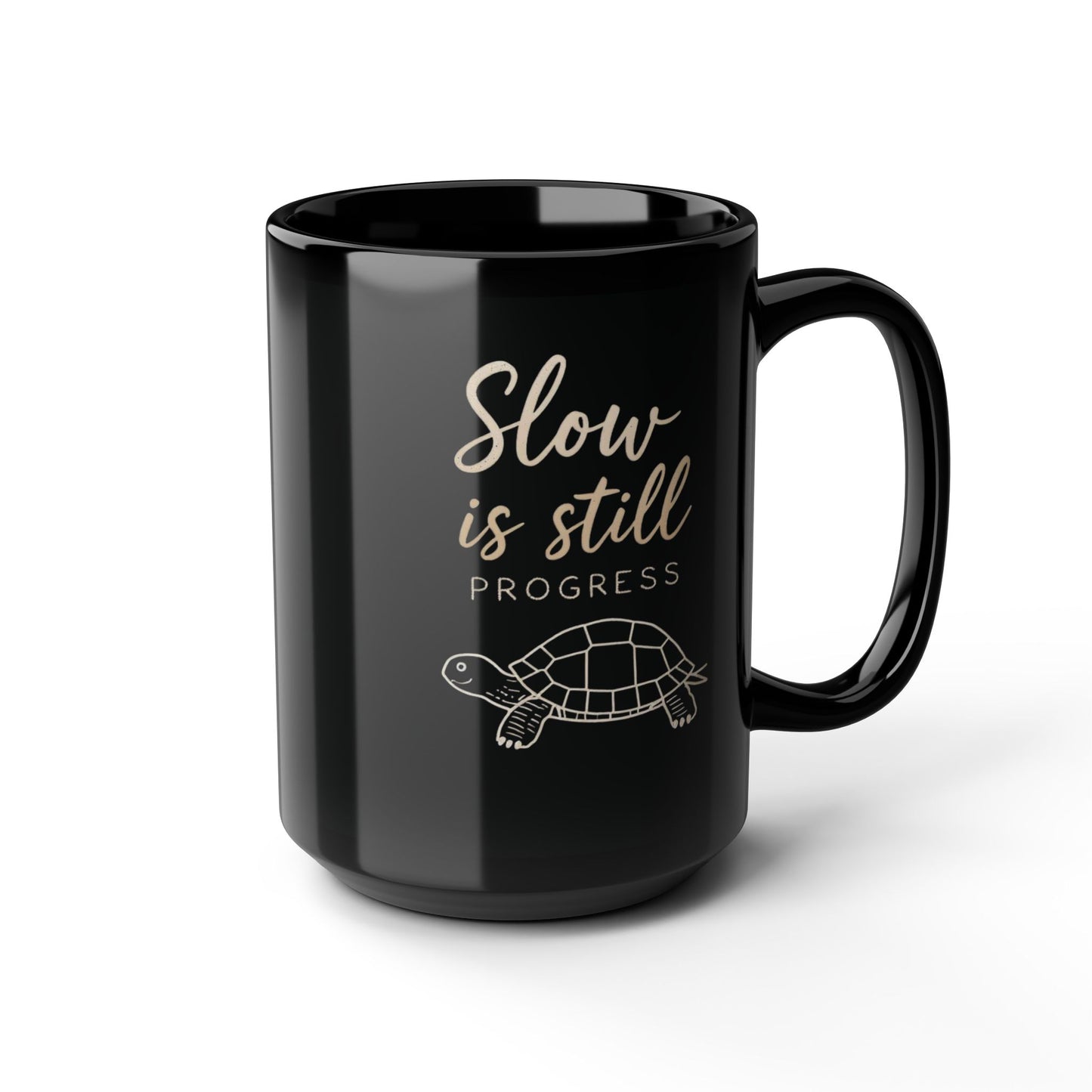 Slow is Still Progress — Mindful Tortoise Mug