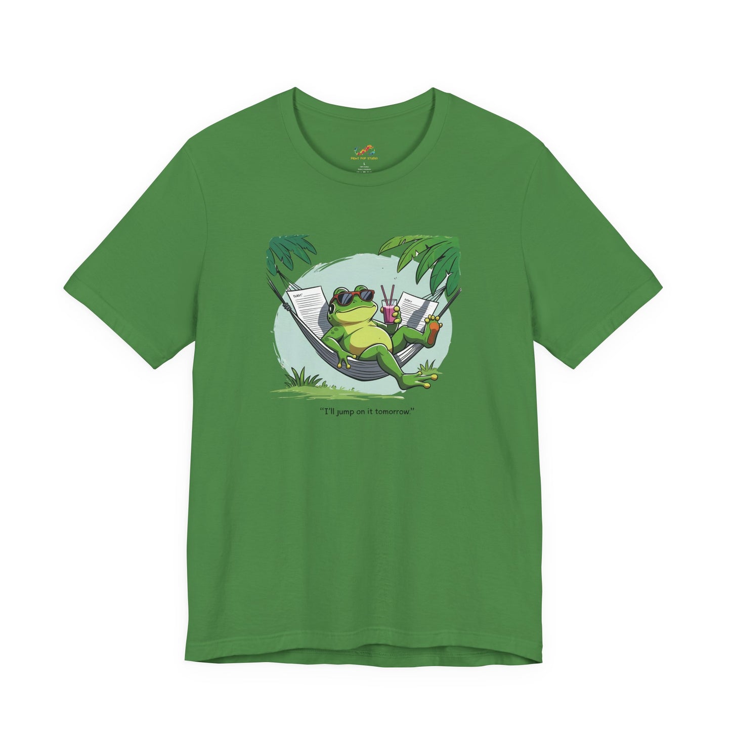 Procrastination Frog Tee