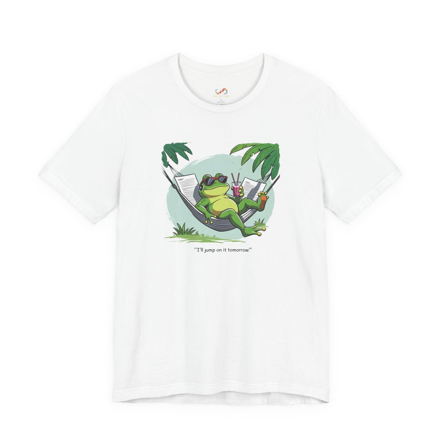 Procrastination Frog Tee