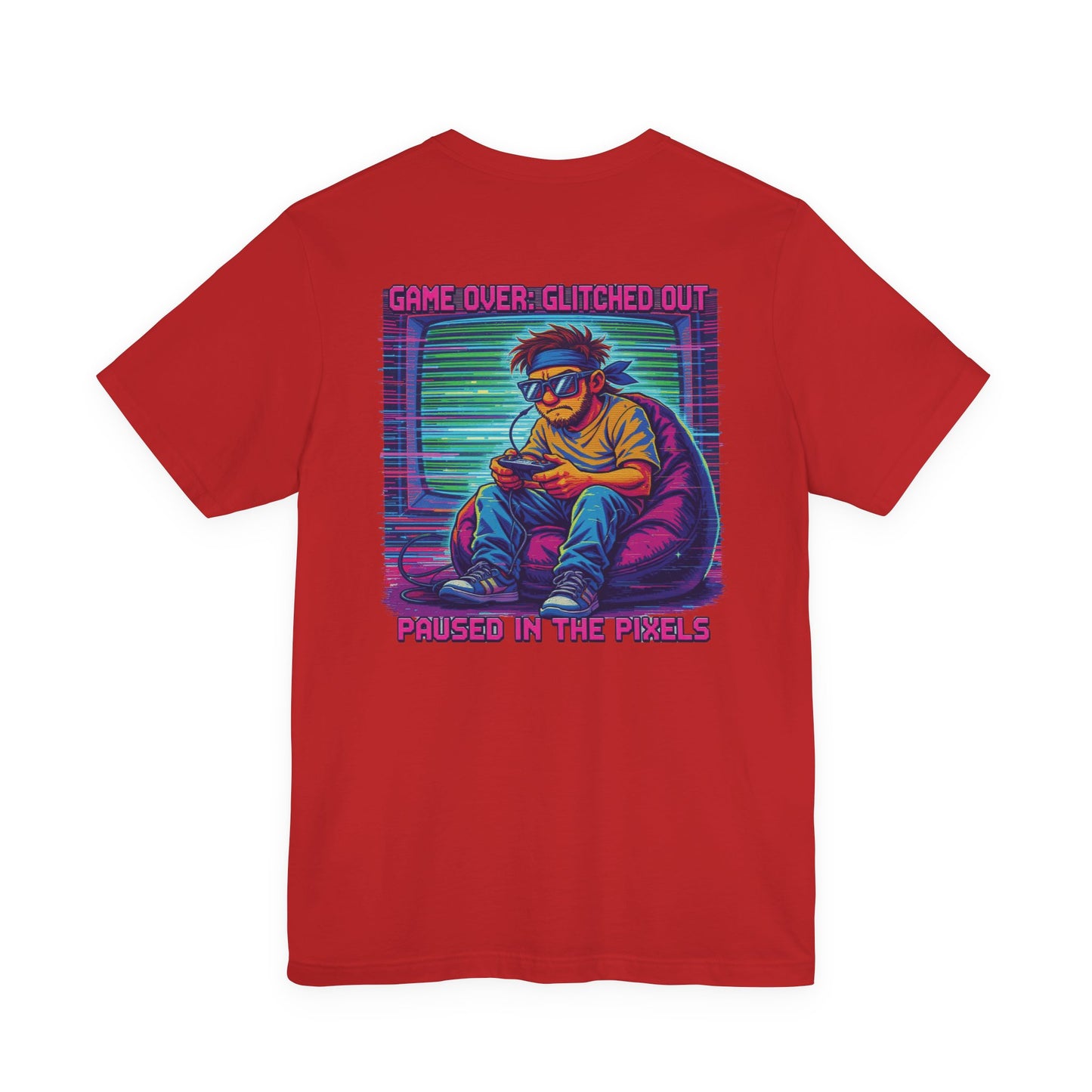 Glitch Gamer Print Tee