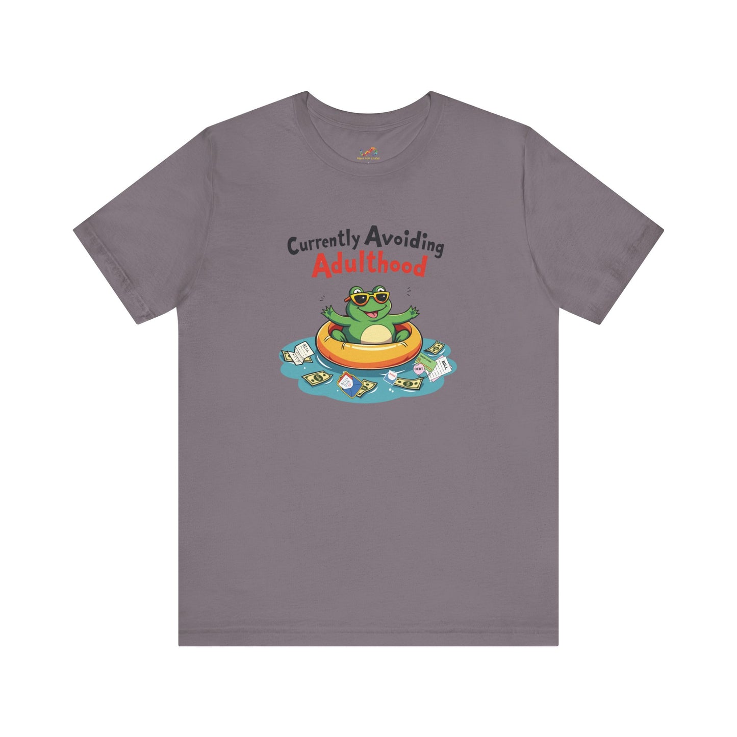 Avoiding Adulthood Frog Tee