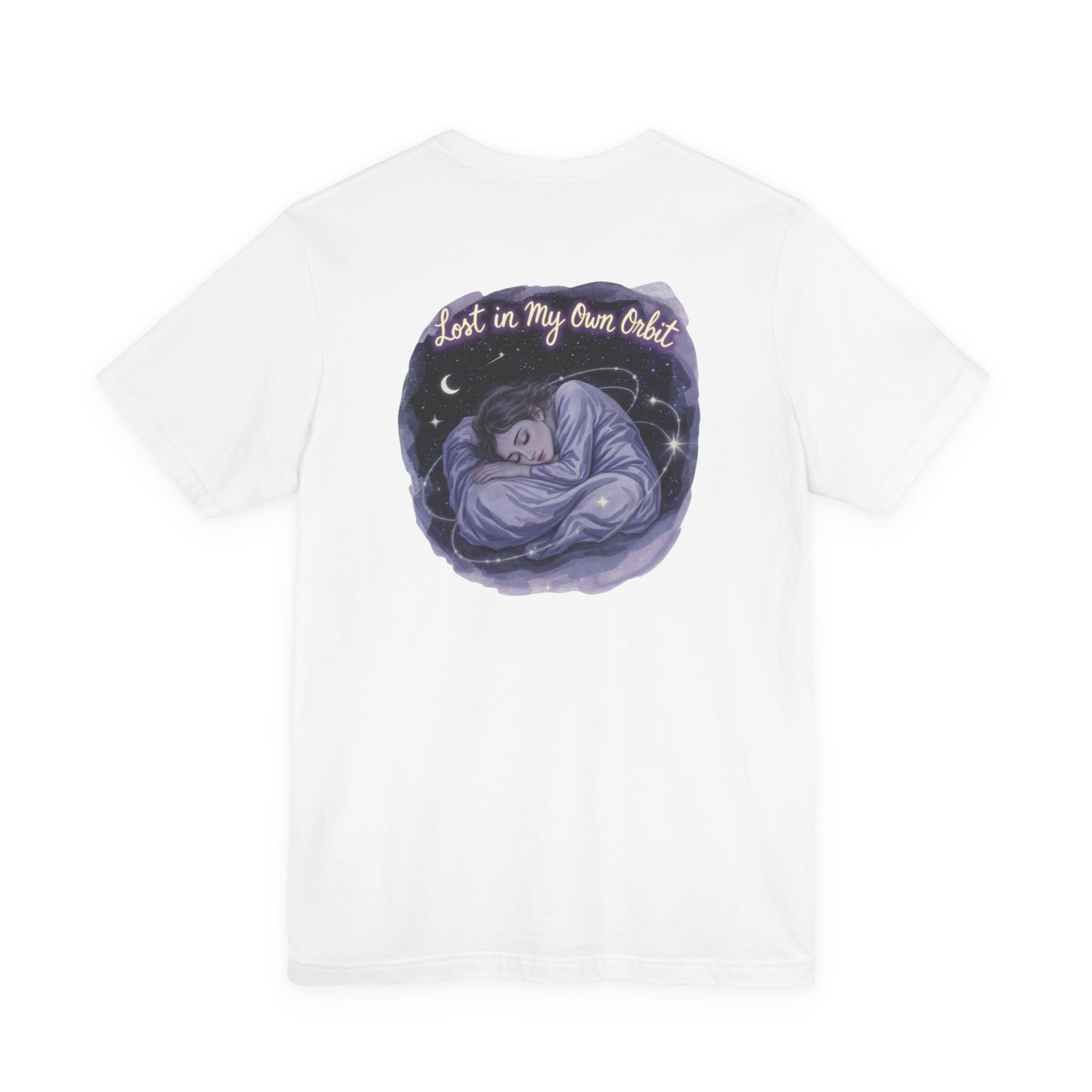 Lost in My Own Orbit – Celestial Reflection Tee