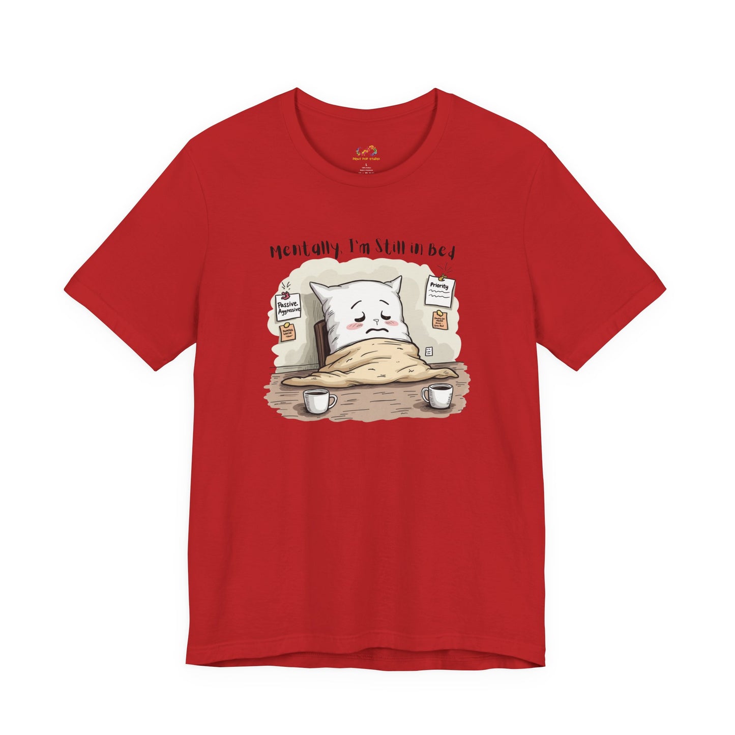 Still in Bed Pillow Tee