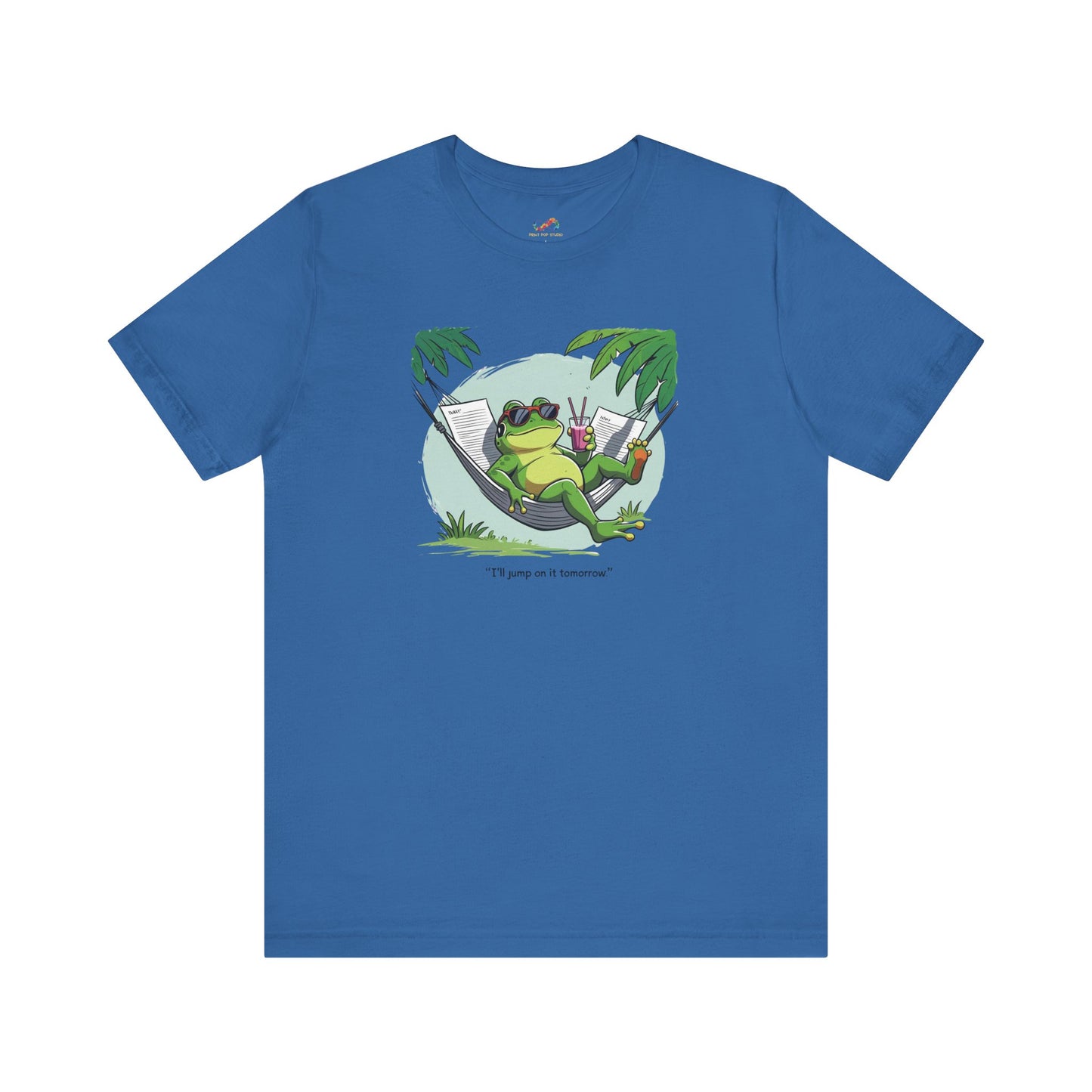 Procrastination Frog Tee
