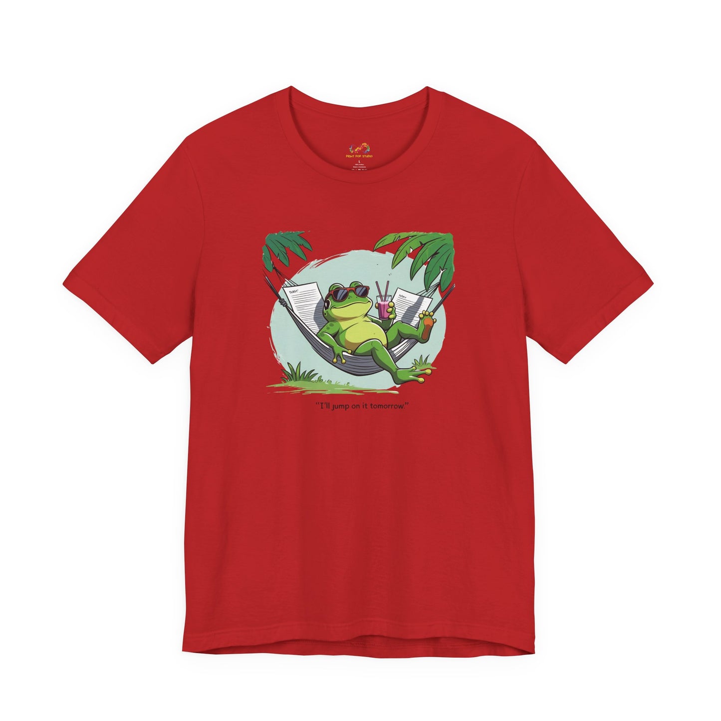 Procrastination Frog Tee