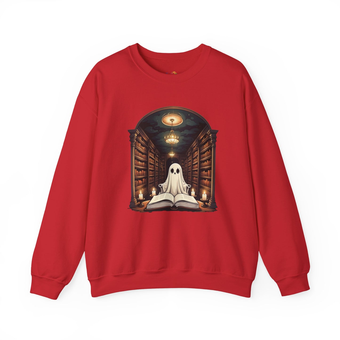 Ghost Stories & Candlelight Sweatshirt – Cozy Haunted Library Pullover