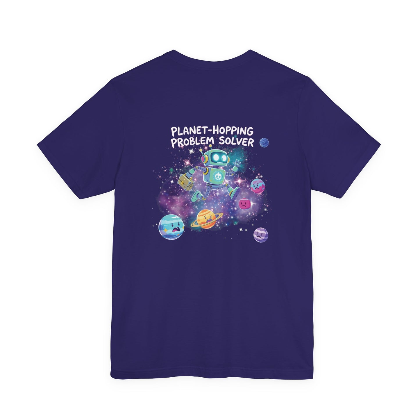 Planet-Hopping Problem Solver Tee