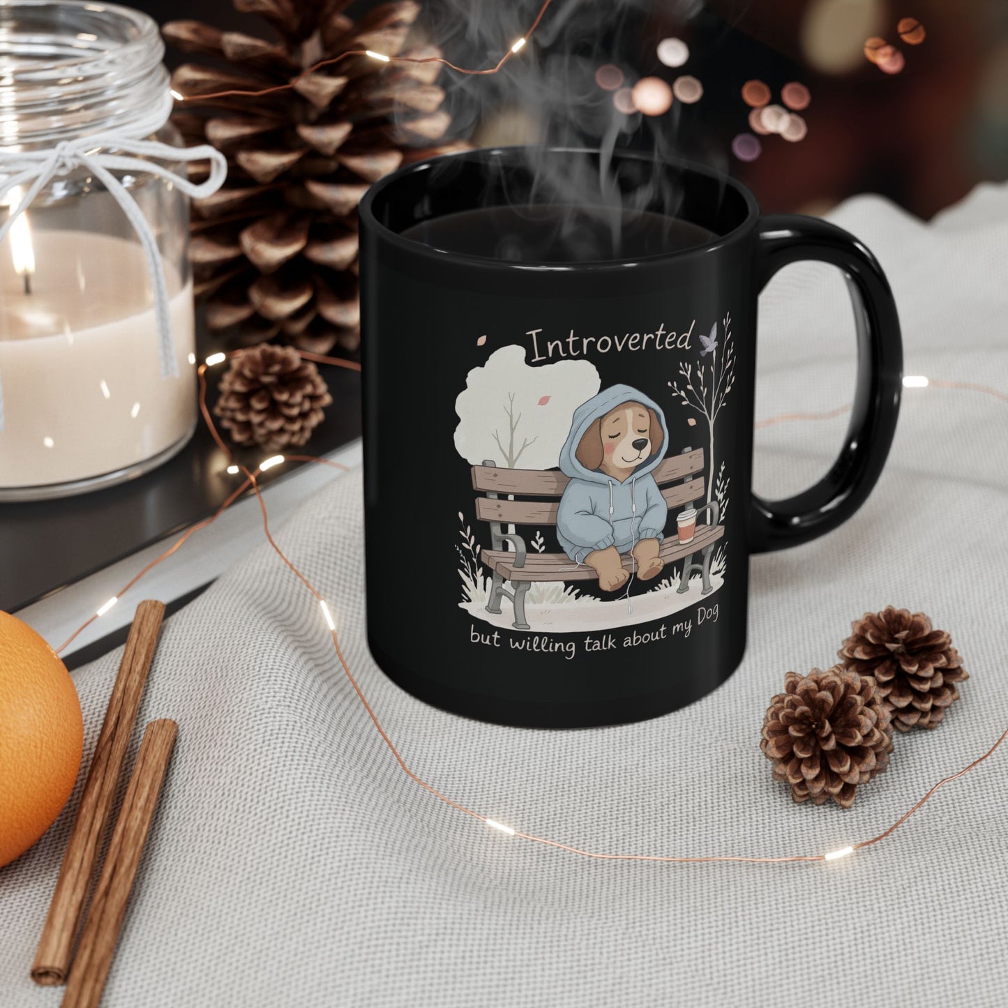 Introverted but Willing to Talk About My Dog — Indie Pup Mug